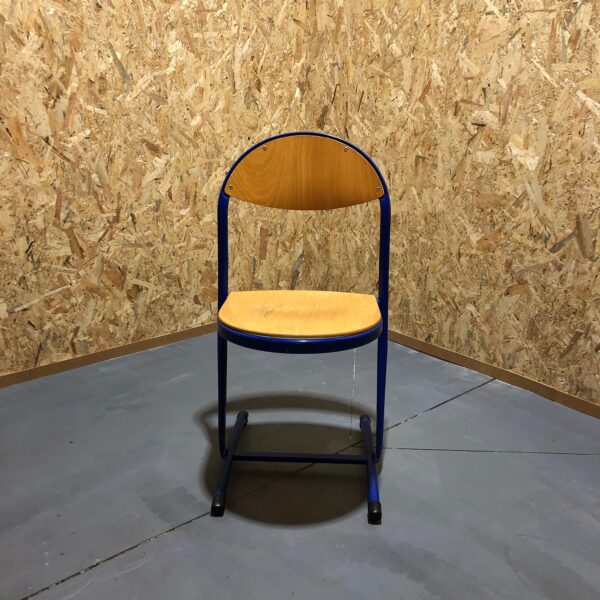 Chaise d'école HELIA Bleu nuit