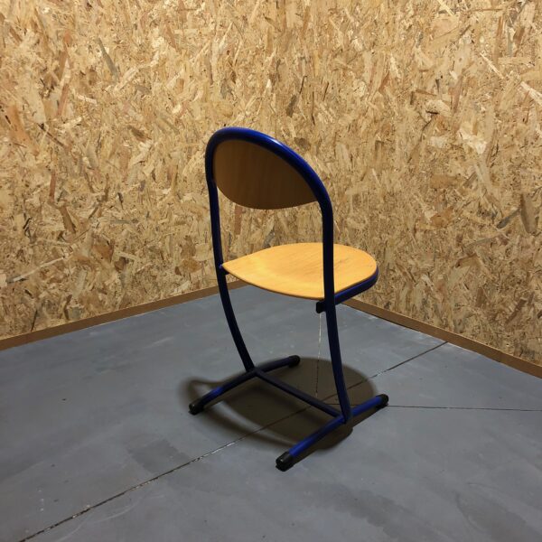 Chaise d'école HELIA Bleu nuit – Image 3
