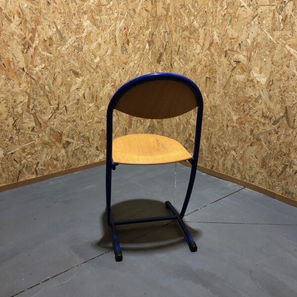 Chaise d'école HELIA Bleu nuit – Image 4
