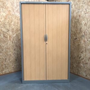 Armoire métallique rideaux coulissants