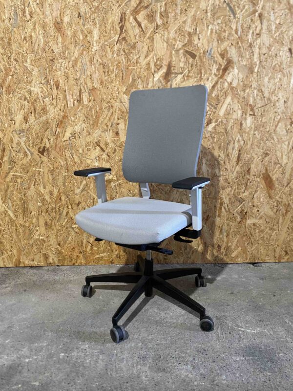 Chaise opérateur Viasit Drumback gris