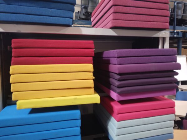 Coussins d'assise pour caisson