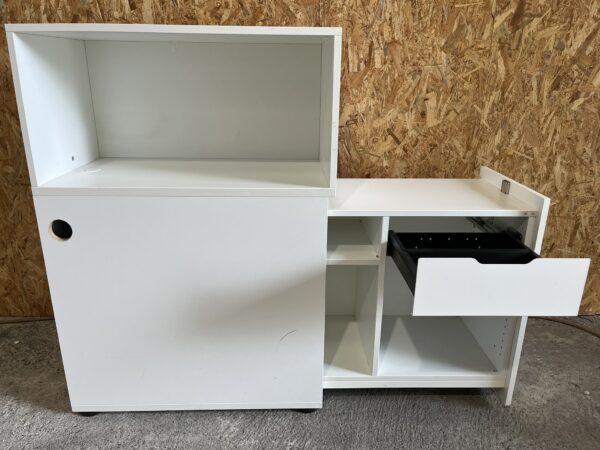 Tour latérale de bureau blanche – Image 2