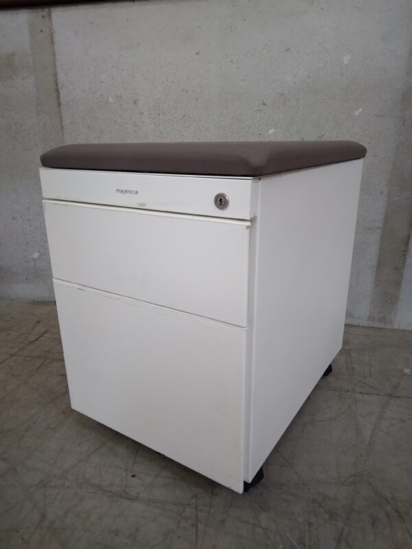 Caisson de bureau 2 tiroirs Majencia