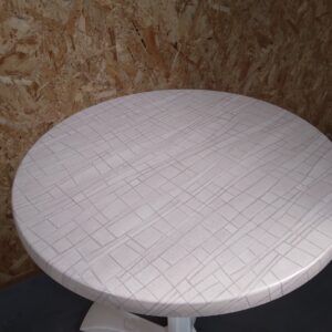Plateau stratifié moulé pour table de terrasse – rond