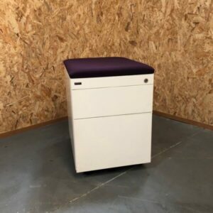 Caisson de bureau Majencia 2 tiroirs (réf : Abidos)