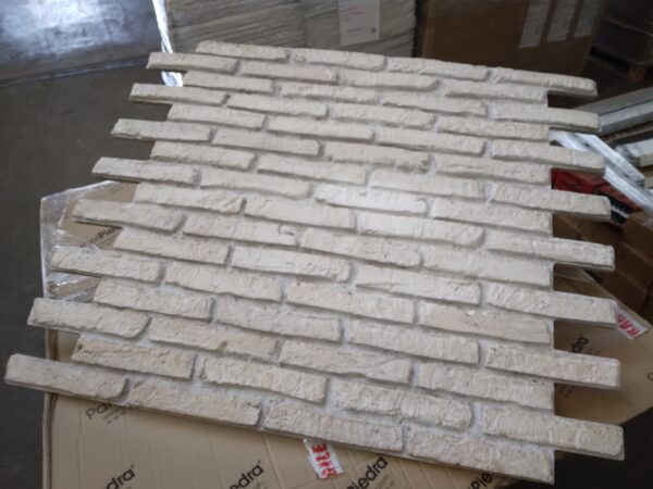 Habillage brique rustique