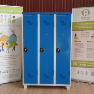 Vestiaire triple monobloc HANDIA