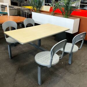 Table de cantine monobloc