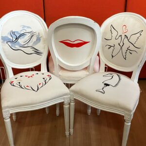 Chaise médaillon ALICE