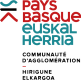 communaurté d'aglomération pays basque